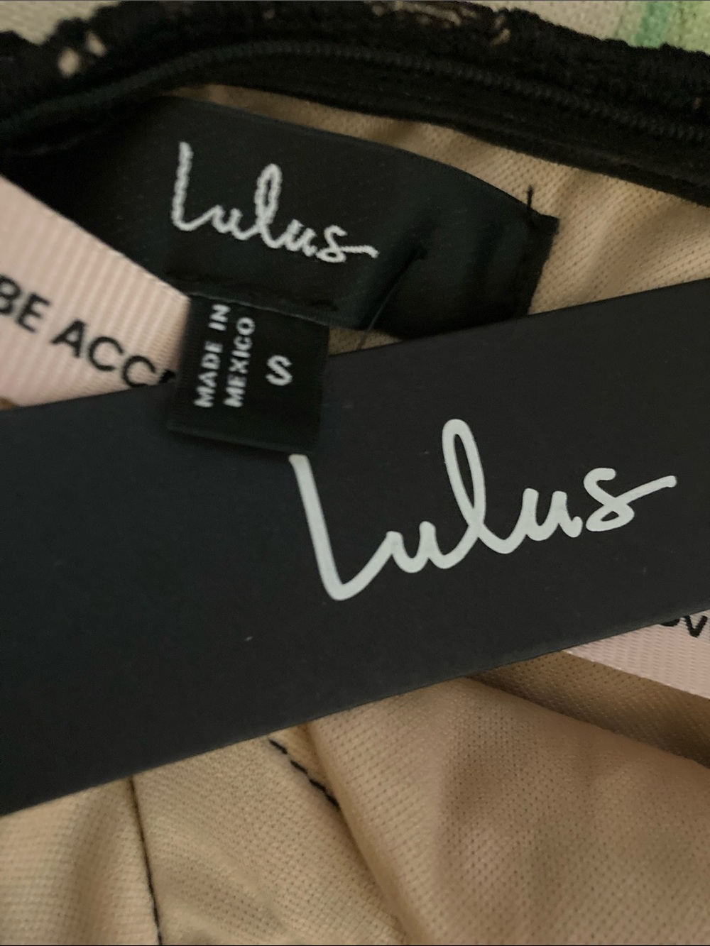 NWT Lulu’s Sexy Sophistication Black Lace Strapless Trumpet Maxi Dress Bodycon - Picture 13 of 13